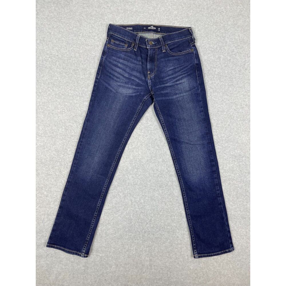 Hollister Jeans Men's Size‎ 26 Slim Straight Epic Flex Dark Wash